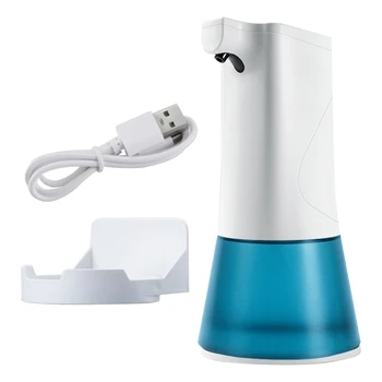 

Automatic Disinfectant Dispenser Sprayer 350ml Automatic Infrared Sensor Soap Dispenser USB Charging for Kitchen