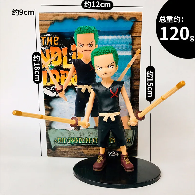 Цельное детство Ver. Luffy Sanji Sabo Ace Zoro милый детский ПВХ экшн фигурка OP Q Коллекционная