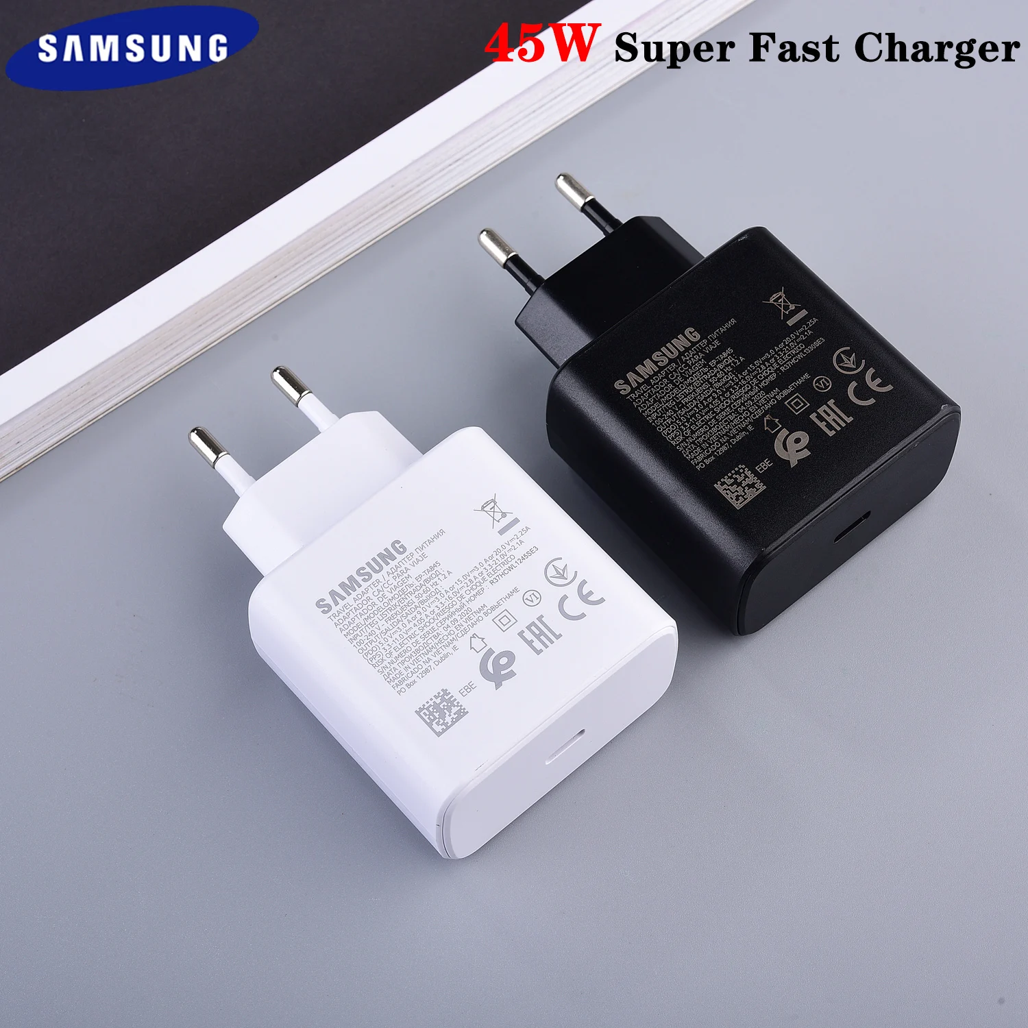 Original Samsung 45w Usb C Super Fast Charger Eu Us Pd Quick Charger Adapter For Galaxy Note 10 10plus S Ultra S 1 Mobile Phone Chargers Aliexpress