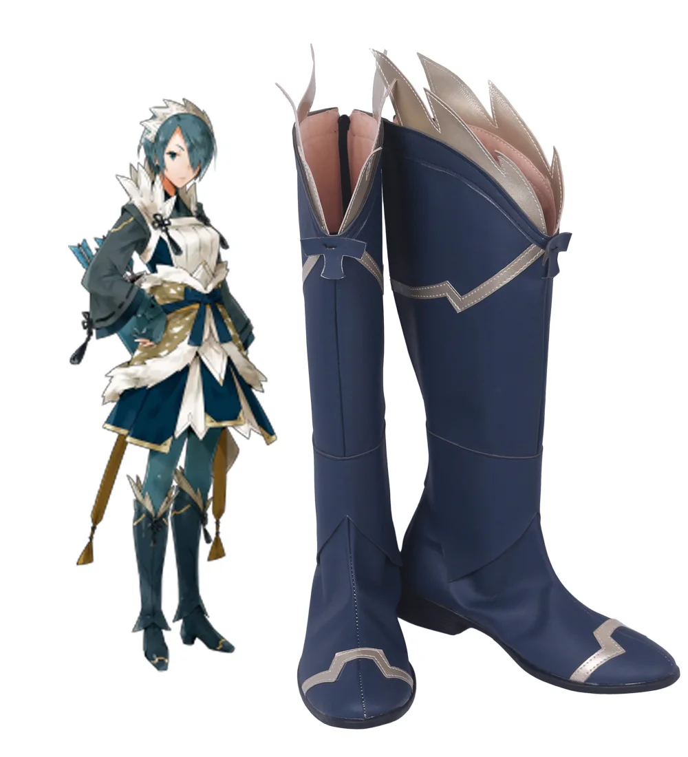 

Fire Emblem Setsuna Cosplay Boots Shoes Custom Made