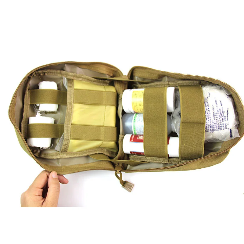 Тактический набор первой помощи Molle медицинские наборы для путешествий на открытом воздухе для выживания Военная походная сумка аварийный комплект для охоты универсальный чехол для ремня