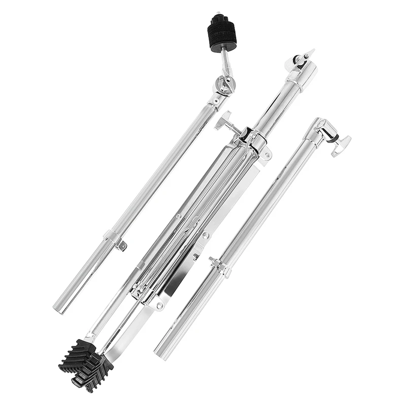 Барабанная стойка Snare Dumb Holder тарелка с тройным угловым кронштейном Поддержка всех размеров тарелок для барабанной установки