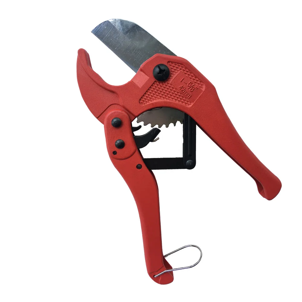 

PVC Pipe Cutter 36mm 42mm 64mm Aluminum Alloy Body Ratchet Scissors plastic Tube Cutter PVC/PU/PP/PE Hose Cutting Hand Tools