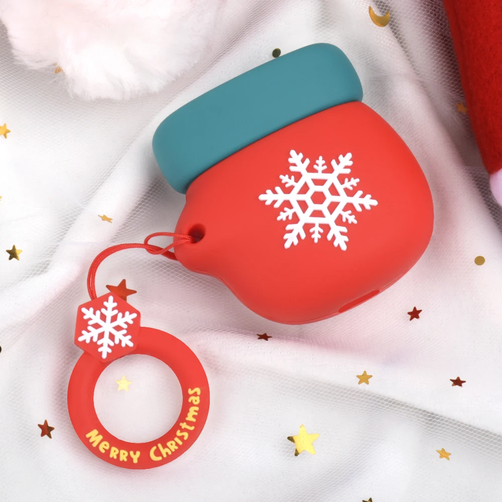 SoCouple чехол для наушников для Airpods чехол Рождественский лось Мягкий силиконовый чехол для наушников для Apple Air pods Earpods аксессуары