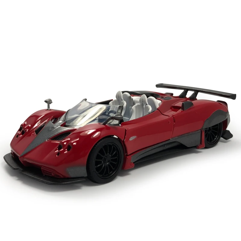 HOMMAT 1:36 Pagani Zonda суперкар красная модель автомобиля из металлического сплава 1/36