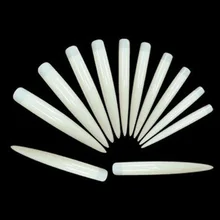 Маникюрные принадлежности японский стиль наконечник поддельные ногти шт 3D поддельные ногти шт искусство ногтей кончик поперечной границы