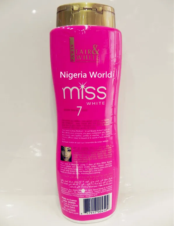 miss white body lotion for dark skin
