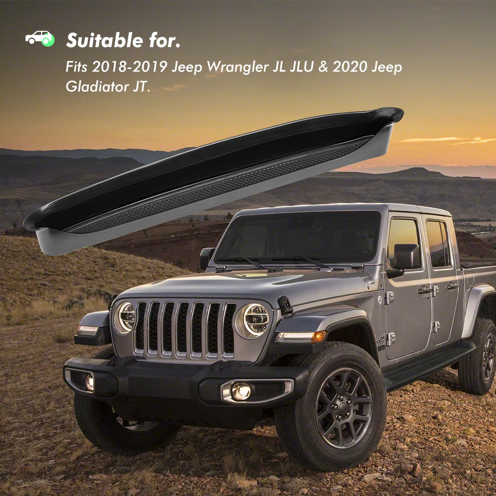 Коробка для хранения с передней ручкой для Jeep Wrangler JL/JLU для Jeep Gladiator автомобильные аксессуары