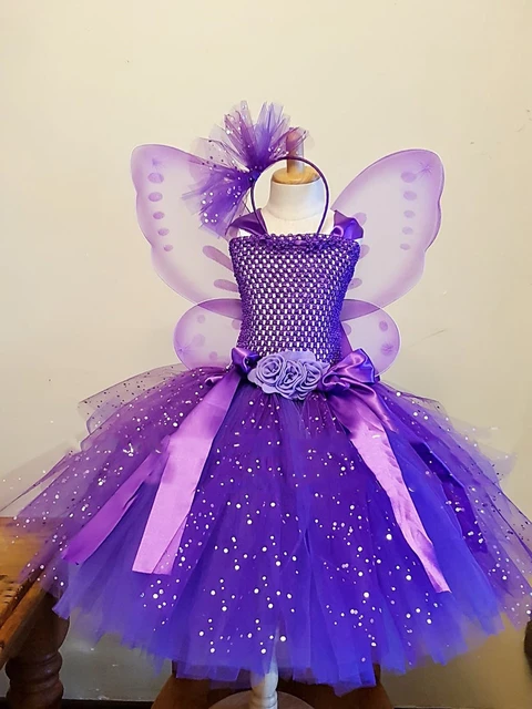 Girls Blue Glitter Tutu Dress Kids Crochet Tulle Tutus with Flower Hairbow  Children Birthday Party Costume Photography Dresses - AliExpress