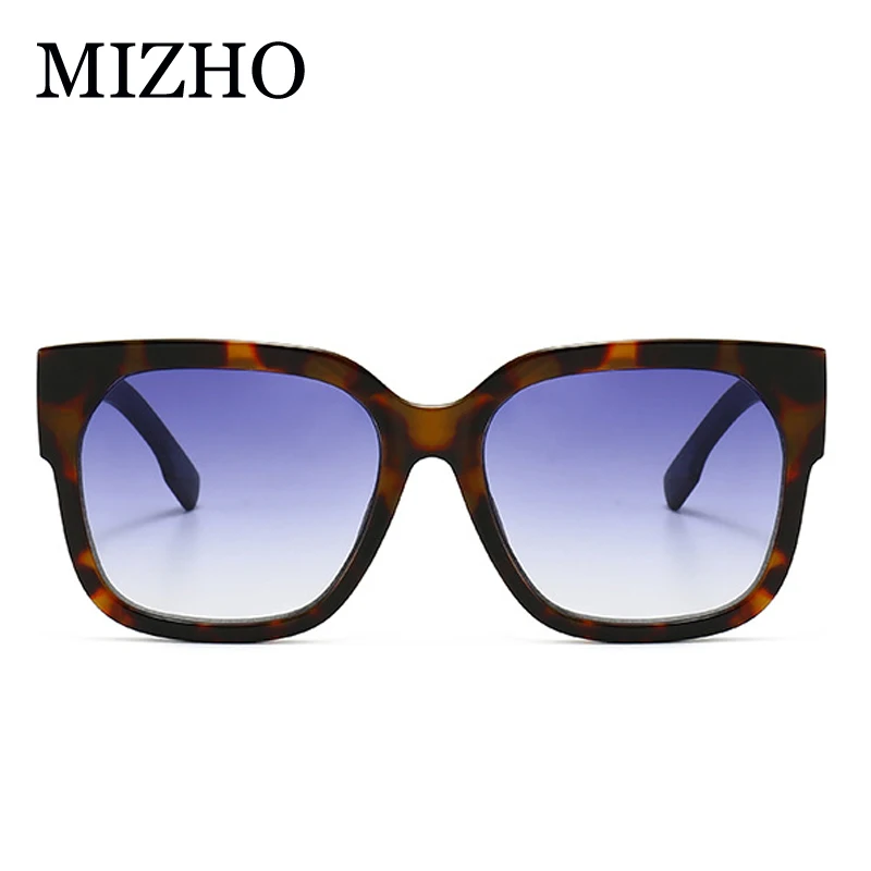 MIZHO Flip Mirrored Celebrity Sunglasses Women Vintage Square