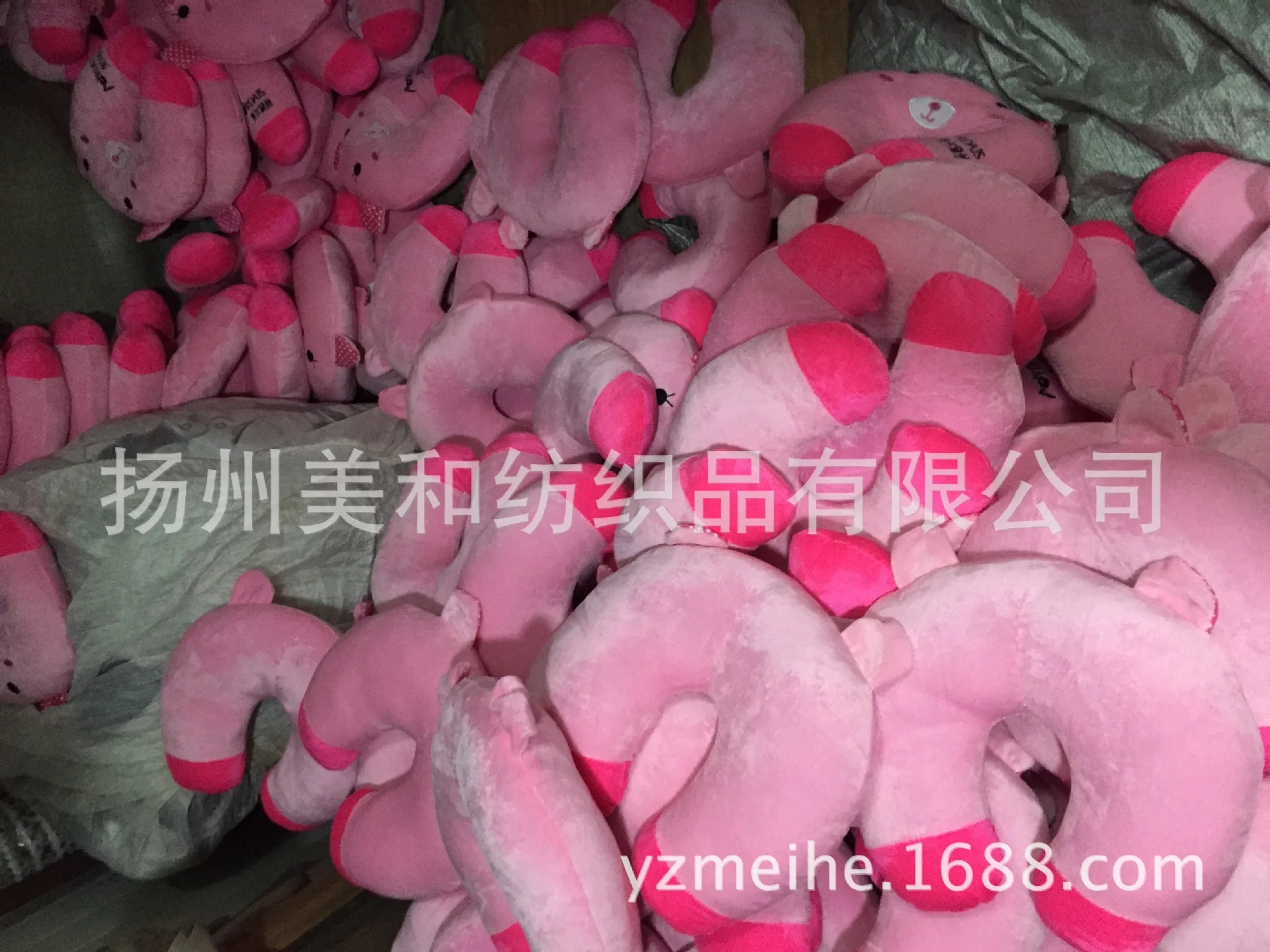 Creative Plush Toys Pillow Comfortable Cartoon Animal U-SHAPE Pillow Office Waist Support Snoring U-SHAPE Neck Pillow