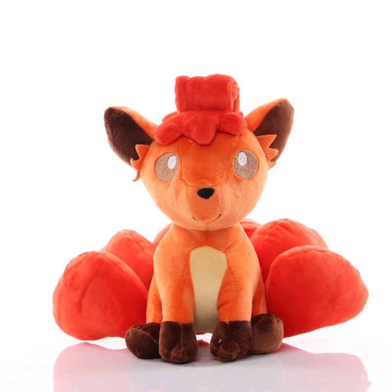 5ピース-ロットアニメポケモンvulpix-6尾狐ぬいぐるみ人形ソフトぬいぐるみのおもちゃ子供のための子供のクリスマスプレゼント