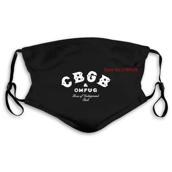 

CBGB and OMFUG Logo Print Men Summer Style Men'S High Quality Hipster Mask women kid's PM2.5