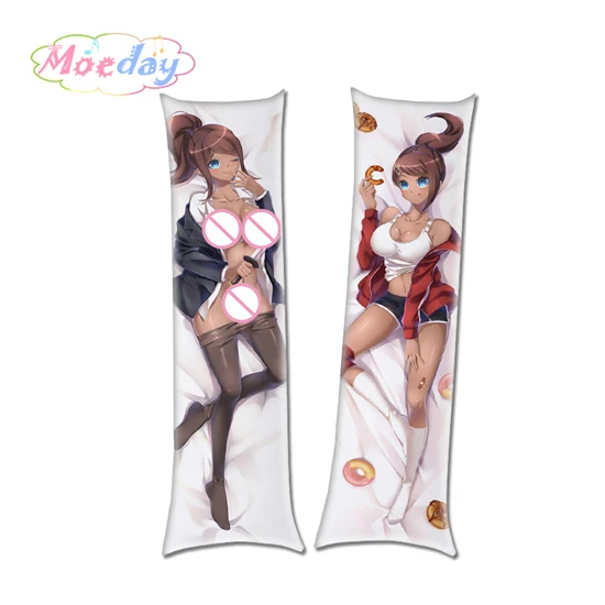 Danganronpa триггер Happy Havoc джунко эношима Nanami ChiaKi девушка персонажи длинная подушка для объятий чехол - Цвет: 11