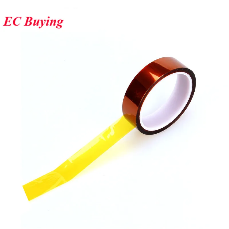 33m High Temperature Resistant Tape Heat Dedicated Tape Polyimide Tape 33meter 5mm6mm8mm10mm12mm14mm15mm16mm18mm20mm (4)