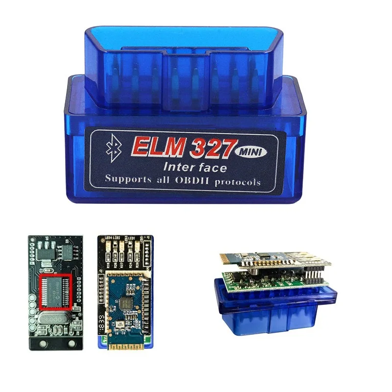 ELM327 OBD2 v1.5 BT ELM 327 Wifi PIC18F25K80 V1.5 ELM327 OBD2 Scanner Forscan ELMconfig ELM327 USB/WIFI/Bluetooth HS/MS CAN car battery analyzer