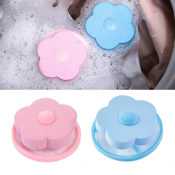 

Hair Removal Catcher Filter Mesh Washing Machine Filter Cleaning Balls Cleanpads Washing Machine Floating Laundry Filter Bag Net