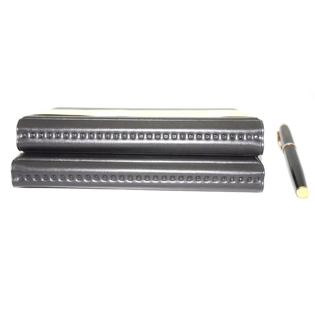 Large-capacity Business Card Book ID Card Holder Case PVC leather large capacity wear resistance ID Card Holder Case 120