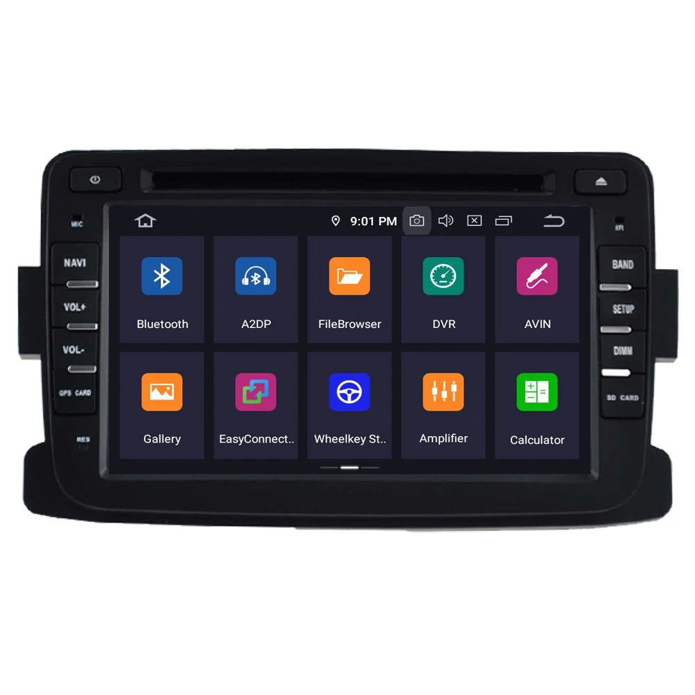 Best RoverOne For Renault Duster Logan Dacia Dokker Android 9.0 4G+64G Autoradio Bluetooth GPS DVD Stereo Media Multimedia System 3
