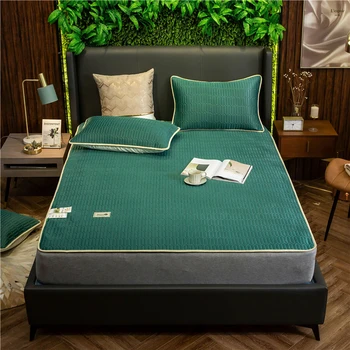 

Summer natural latex mattress King Queen Full Twin size Breathable Comfortable rebound Ice silk mattress