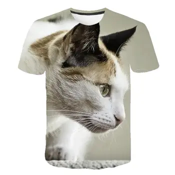 

2020 New summer 3d HD Animal printed cool T-shirt men with bts t shirt short-sleeved animal pattern for casual sports O-neck Tee