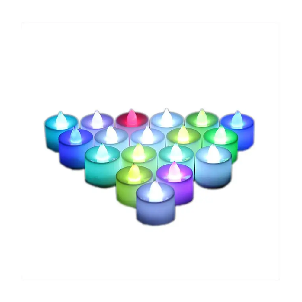 

Electronic Candle Lantern/Creative LED Candle Multicolor Color Lamp Flame Tea Light/Confession Wedding Birthday Party Decoration