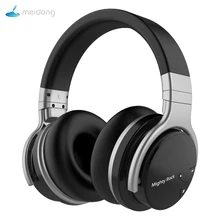 Mighty Rock E7C активные наушники с шумоподавлением Bluetooth наушники Беспроводная гарнитура 30 часов над ухом с микрофоном