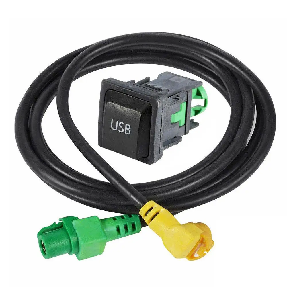 

Car OEM RCD510 RCD310 RNS315 Car USB Cable With Switch For Golf MK6 Jetta USB Switch Cable Car Accessories