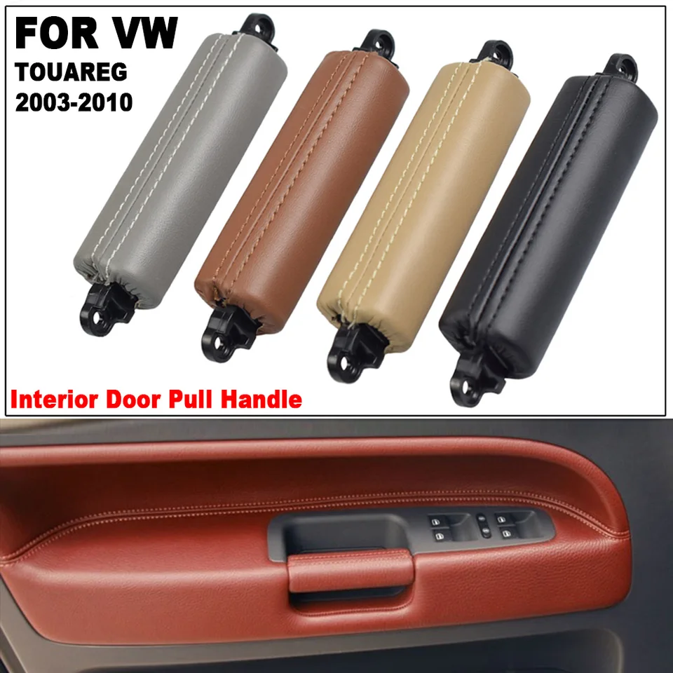 Maniglia Interna Pelle Per VW Touareg 2003-2009 – Sostituzione Lato Guida – Colore Marrone