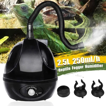

2.5L 110V Amphibians Reptile Humidifier Machine Vaporizer Fog Maker Hose Kit Reptiles House Box Temperature Control Supplies