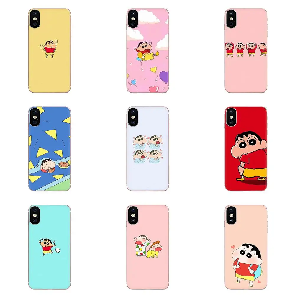 

TPU Cases Fundas Crayon Shin Chan For Apple iPhone 11 Pro X XS Max XR 4 4S 5 5C 5S SE 6 6S 7 8 Plus