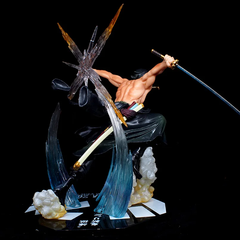 17 см японского аниме one piece Roronoa Зоро узник Ver. ПВХ Фигурки игрушки roronoa фигурка