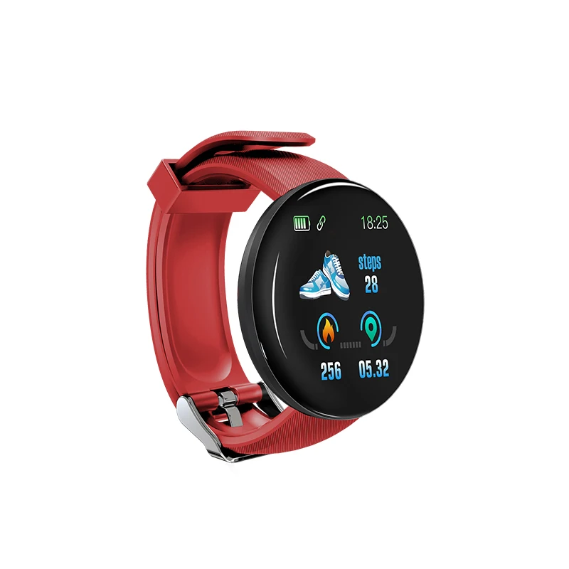D18 Смарт-часы, фитнес-часы, умные часы для мужчин и женщин, монитор сердечного ритма, кровяное давление, спортивный трекер для Android Ios