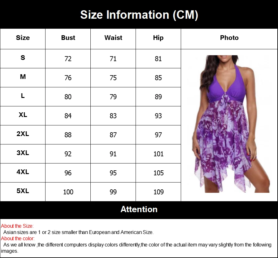 Women Sexy V-neck Swimwear Irregular Padded Push Up Print Halter Tankini Summer Two Piece Swimming Dress Beach Wear Swimsuit yellow bikini set