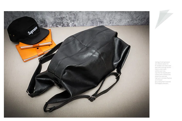 Multifunctional Japanese and Korean Trend Shoulder Bag Male Mass Student Bag Computer