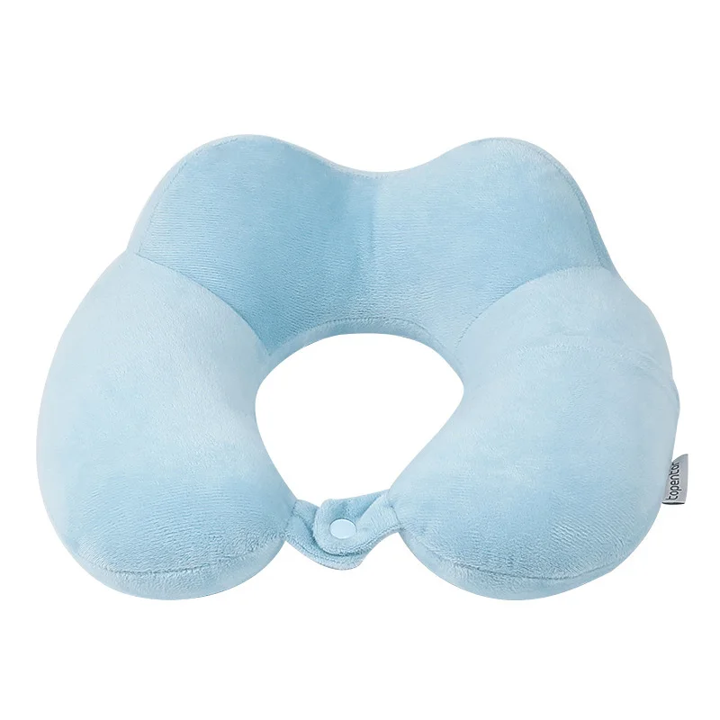 New PP cotton cervical pillow Travel U-shaped neck pillows Unisex Office lunch break Neck pillow Neck pad Travel accessories - Цвет: D      Neck pillow