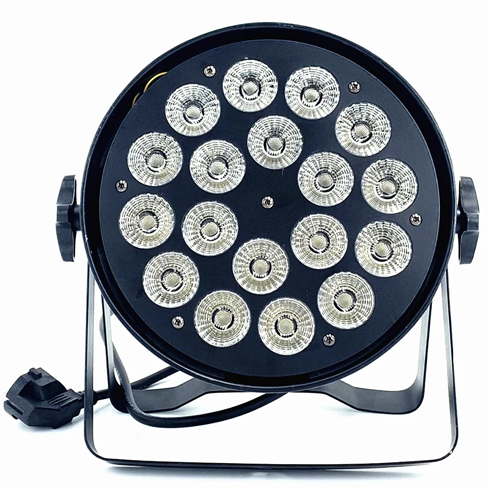 18x12 Вт RGBW 18x18 Вт RGBWA UV Led Par Светильник DMX сценический светильник s деловой светильник s Профессиональный плоский Par может для вечерние дискотеки KTV