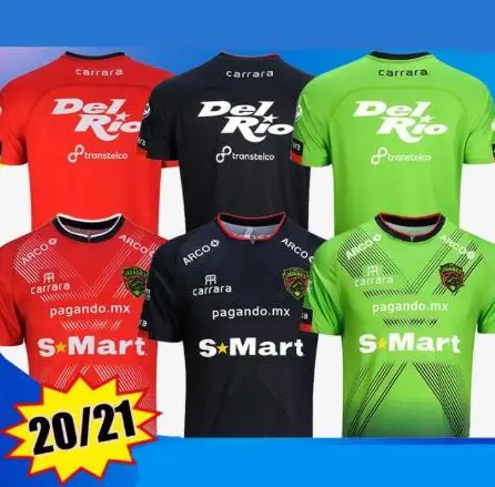 

2020 2021 FC JuÃ¡rez Soccer jersey 20/21 Juarez Home Away Third Red Best Quality Maillot de foot Football Shirts uniforms