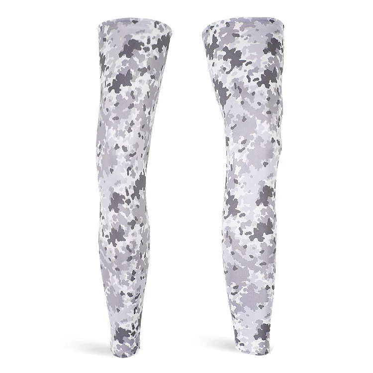 17 中灰点迷彩【冰丝腿套】_17