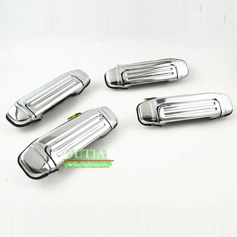 For Mitsubishi Pajero 2 Accessories Chrome Door Handle V31 V32 V33 V43