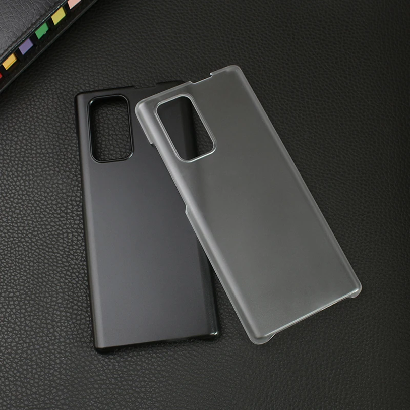 Per Lg Wing 5G Lg Wing Lm-F100N 6.8 "Nuova Custodia Protettiva Per Pc Opaca Liscia Ultra Sottile Anti-Impronta Digitale