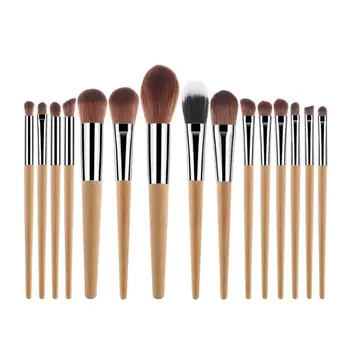 

15pcs Professional Bamboo Makeup Brushes Set Cosmetic Eyeshadow Blush Brush Kit Design from an Anthropological Point of View