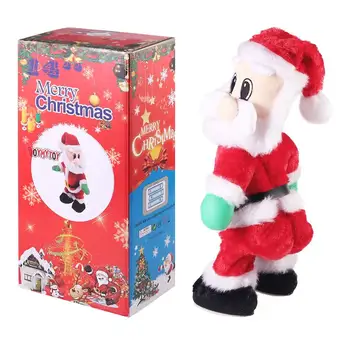 

Christmas Santa Claus Electric Toy Twerking Singing Electric Toys For Kids Xmas Decorations Christmas Gifts (English/Spanish)