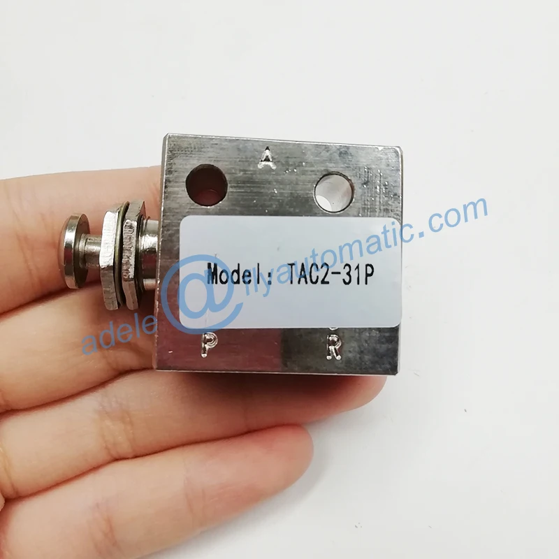 TAC2-31P с кнопкой KOGANEI тип воздушный механический клапан ручной клапан