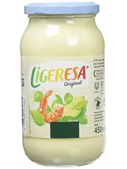 

Ligeresa - Salsa Fina Vidrio, 500 ml - , Pack de 6