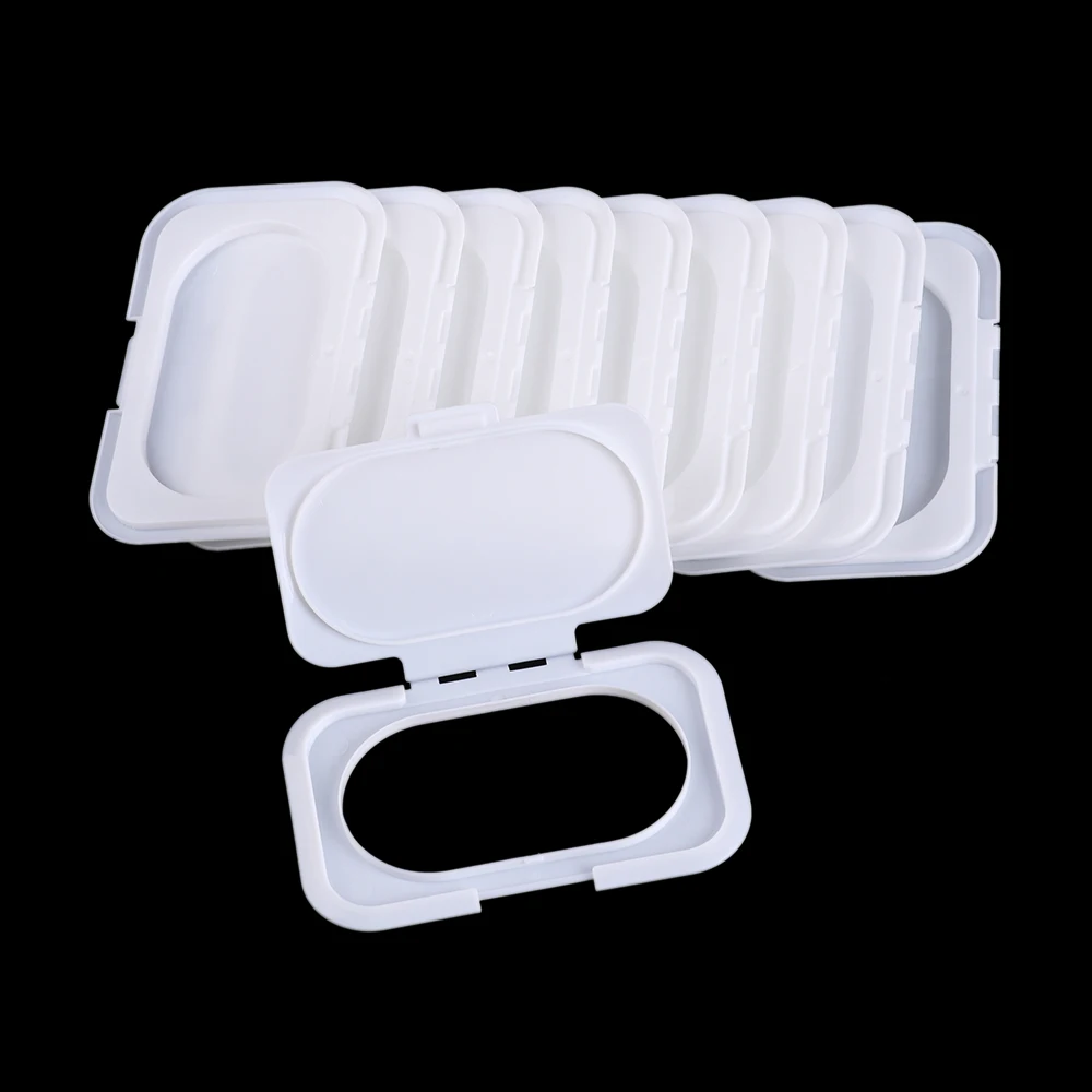 5pcs portable reusable baby wipes lid cover child wet tissues mobile box lid wet paper wipes useful baby wipes lid 3