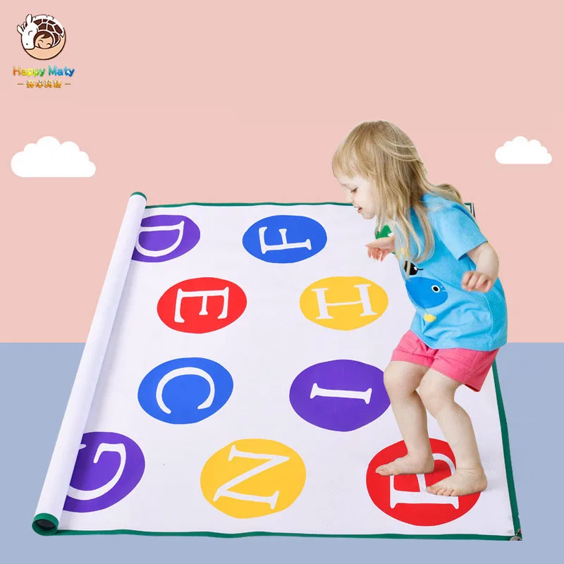 

Kids Outdoor School Jumping Carpet Games Activity Kindergarten Equipment Early Educational Mat Walk Toys Sports For Children