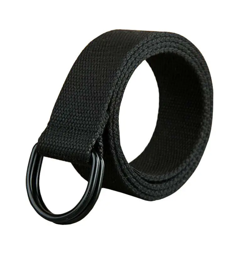 Mens black fabric belt Clearance