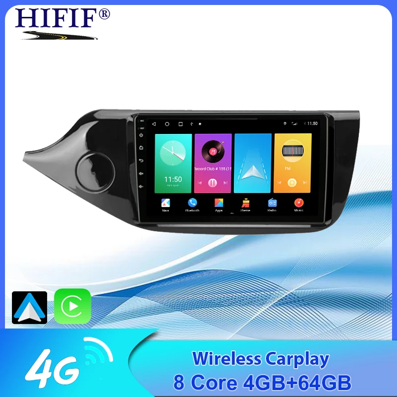 Carplay 9&quot Android 10 Car Radio for KIA Ceeɽ CEED JD 2012 2013 2014 - 2018 Multimedia Player Navigation GPS 2 Din DVD Head Unit |
