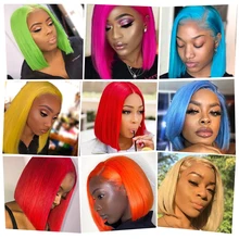 Half Red Half Black Hair Hair Aliexpress